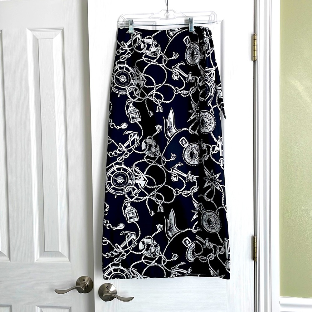 Talbots Nautical Skirt